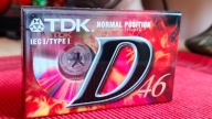 Kaseta magnetofonowa TDK D 46