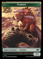 Karta Magic: The Gathering Varmint Token OTJ 014