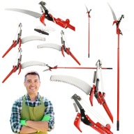 SEKATOR OGRODOWY NA WYSIĘGNIKU TELESKOPOWY PIŁA 2W1 NOŻYCE DO GAŁĘZI DRZEW