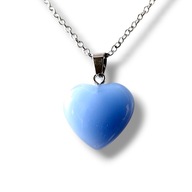 J23 WALENTYNKI Wisiorek/zawieszka kamienie JADEIT SERCE