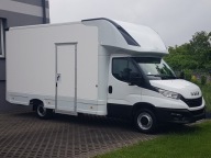 IVECO DAILY KONTENER NISKOPODŁOGOWY 4,43x2,23x2,42 SKLEP FOODTRUCK KAMPER