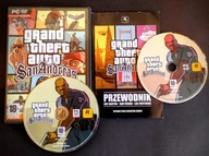Grand Theft Auto GTA SAN ANDREAS PC PL - polskie wydanie Z PRZEWODNIKIEM