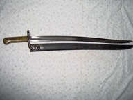 Bagnet belgijski wz 1868 do karabinu Tersen