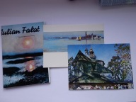 Obrazy Juliana Fałata Kpl. 9 pocztówek w obwolucie z 1977