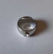 Pierścionek ze stali nierdzewnej Tchibo 19mm