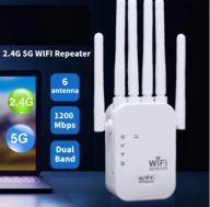 WZMACNIACZ SYGNAŁU WI-FI 300Mb/s 6 ANTEN