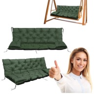 PODUSZKA NA HUŚTAWKĘ OGRODOWĄ ŁAWKĘ 180x60x50CM + 2 PODUSZKI OGRODOWA