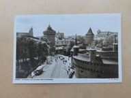 Kraków okupacja; Barbakan i Brama Floriańska, 1943r