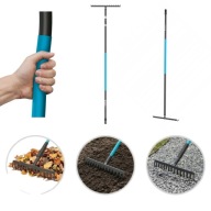 GRABIE METALOWE OGRODOWE IDEAL PRO C - LEKKIE I WYTRZYMAŁE