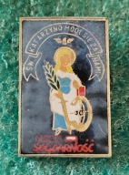 ODZNAKA NSZZ SOLIDARNOŚĆ - ŚW.KATARZYNO MÓDL SIĘ ZA NAMI