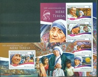 JPII. DIANA. M.TERESA-105 ROCZ. REP.TOGO. Mi Bl.+ark.**2015r