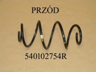 Sprężyna zawieszenia przód przednia Renault Arkana 540102754R ORYGINAŁ