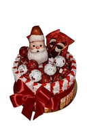 Tort ze słodyczami na Święta, Mikołajki, Gwiazdkę,