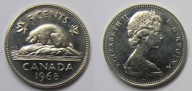 Kanada 5 cent 1968