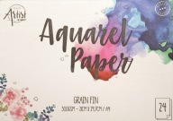 BLOK DO AKWARELI A4 300GSM 24 KARTKI CREATIVE ARTIST PAPIER AKWARELOWY