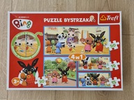 PUZZLE BING 4w1 15/15/40/50 ELEMENTÓW