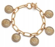 BRANSOLETKA Z CHARMSAMI MONETY SAVANNAH AVON