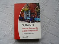 SŁOWNIK FRANCUSKO -POLSKI i POLSKO -FRANCUSKI Z ROZMÓWKAMI