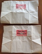 Polski Monopol Zapałczany - dwie etykiety