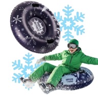 DUŻY ŚLIZGACZ DMUCHANY NA ŚNIEG KOŁO