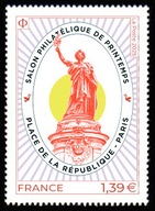Francja 2025 Znaczek ** filatelistyka pomnik Republika