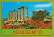 WŁOCHY - AGRIGENTO - ŚWIĄTYNIA ERCOLE - SYCYLIA - UNESCO