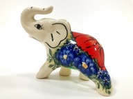 Figurka słonik Ceramika Artystyczna Bolesławiec