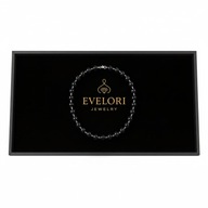 Naszyjnik Różaniec Czarne Koraliki Goth Grunge Choker Unisex