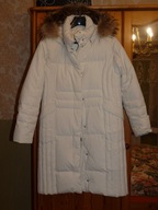 THE ALASCAN ciepła włoska puchowa kurtka płaszcz 40/42