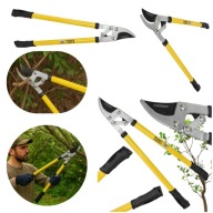 SEKATOR NOŻYCE OGRODOWE RĘCZNY DO GAŁĘZI KRZEWÓW ŻYWOPŁOTÓW KWIATÓW STAL