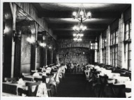 Szyndzielnia schronisko k. Bielsko. Jadalnia. Lata 80-te.