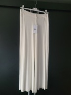 Spodnie dzianina, włoskie kuloty, szerokie JnJ ,