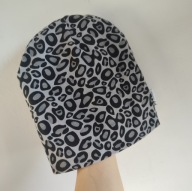 Czapka na wiosnę! JNY Colorful Kids bawełna panterka 4-8 lat cienka (300)