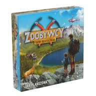 Gra Planszowa ZDOBYWCY Tatry dla Każdego Edukacyjna Rodzinna 10+