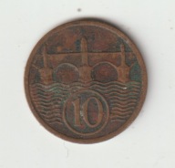 Czechoslowacja 10 Halerzy 1925