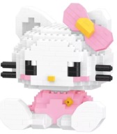 HEJ KOTKU KLOCKI KONSTRUKCYJNE FIGURKA NA BIURKO CUTE KAWAII KOT KOTEK