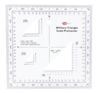 Kątomierz szkolny plastikowy 360 st. Leniar 21008