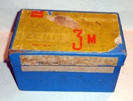 ZENIT 3M - puste pudełko po aparacie fotograficznym.