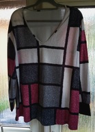 BLUZKA W PASTELOWYCH ODCIENIACH 1XL/2XL SHEIN CURVE NOWA