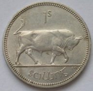 Irlandia 1 shilling 1962 - byk
