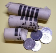 POLSKA 5 zł 1989 r. mennicza z rolki