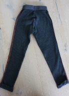 PRĄŻKOWANE JEGGINSY ZARA LAMPAS 110, 59 ZŁ