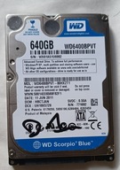 Dysk twardy WD WD6400BPVT 640GB SATA II 2,5"