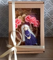 Aniołek handmade makrama