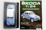 SKODA 1200 Škoda nadčasové ikony nr 1 DeAgostini 1:24 Kultowe PRL