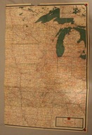 USA - STARA MAPA - 66 Philips Petroleum Company 1942 OFFICIAL ROAD MAP