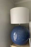 Lampa stojąca z abażurem