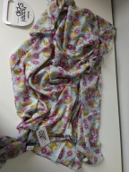 Markowy duży cieniutki zwiewny piękne kolory Hazel Pip Cornwall