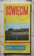 OSWIĘCIM - plan miasta 1987 r.