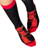 skarpetki EGZORCYSTA BONER DOMINO KAPITAN BOMBA skarpety diabeł